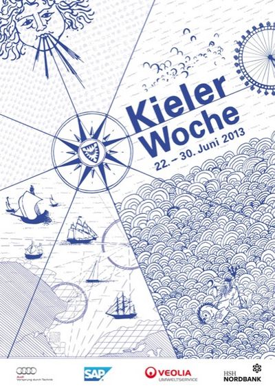 Kieler Woche 2013 findet zum 131. Mal statt