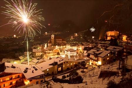 Die meisten Hotels und Restaurants in Schenna halten attraktive Silvester-Packages bereit