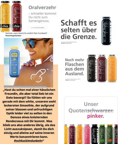 Ein neues Kapitel in Sachen Aufregung um den Smoothie-Laden True Fruits macht gerade die Runde