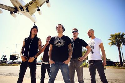 Donots geben Konzert auf dem Southside Festival