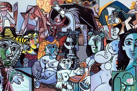 ausstellung  in Wien: ERRÓ AFTER PICASSO aktuelle Arbeiten des isländischen Künstlers bis zum 1.6.2013 in der Galerie ERNST HILGER