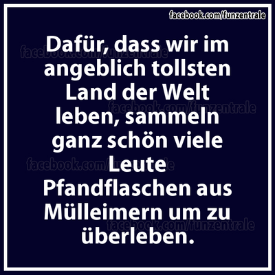 Pfandflaschen sammeln um zu ueberleben Pfandflaschen sammeln um zu ueberleben