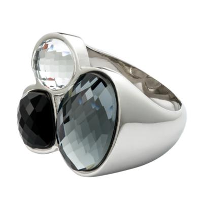Crystal Dream Ring Grey aus der neue Schmuckkollektion von Pippa and Jean