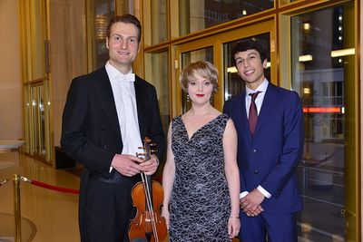 Konradin Seitzer, Mezzosopranistin Maria Markina, Christopher Evans