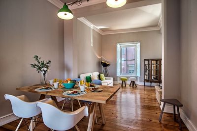 Reisen Lissabon Ferienwohnung Esszimmer