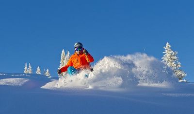 Unverspurtes Tiefschneevergnügen