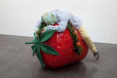 Der Sprengel-Preistraeger Friedrich Kunath praesentierte zur Preisverleihung eine umfangreiche Ausstellung