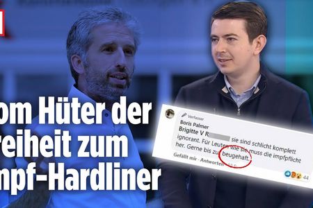 Boris Palmer droht auf Facebook Impfunwilligen mit Beugehaft