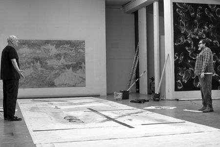 Jiři Georg Dokoupil und Julian Schnabel