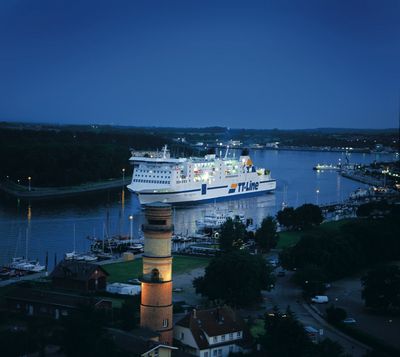 TT-Line Nils Holgersson Auslaufen Travemuende