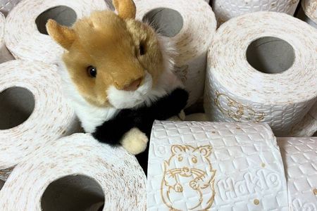 Suess - der kleine Hakle-Hamster fuer Panik-Kaeufer