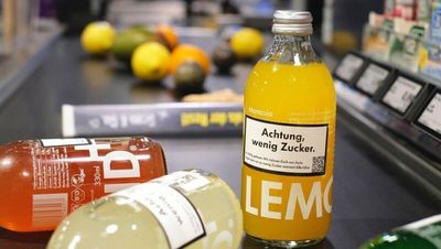 Warnung im Zigarettenschachtel-Stil: die unterzuckerte Lemonaid
