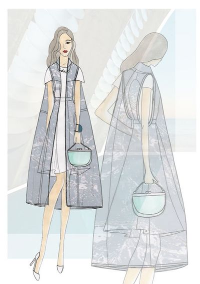 Stil HUGO BOSS Entwurf Xenia Jossa