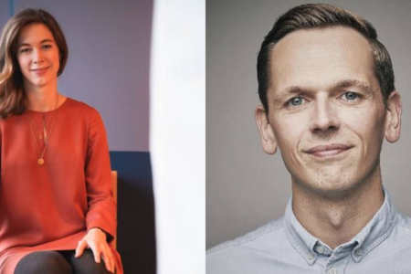 Linda Gondorf, CvD, und Ingo Bertram, Pressesprecher HR, beide bei Otto Group