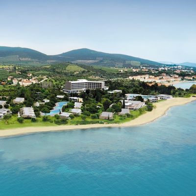 Ausblick aus dem Ikos Olivia Hotel Ausblick aus dem Ikos Olivia Hotel