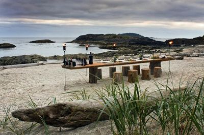 The Wickaninnish Inn Abendessen am Strand The Wickaninnish Inn Abendessen am Strand
