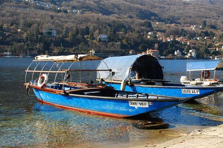 Die Fischer am Lago Maggiore werfen immer noch ihre Netze aus