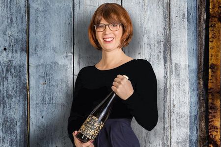 Winzerin Elisabeth Ruecker ist auf dem Sprung in die Wein Oberliga
