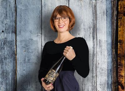 Winzerin Elisabeth Ruecker ist auf dem Sprung in die Wein Oberliga