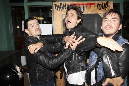 Jared Leto und seine Band Thirty Seconds To Mars