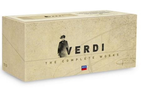 Musik Klassik: Anlässlich des 200. Geburtstages von Giuseppe Verdi wurden erstmalig seine Werke in einer Box vereint - "VERDI: SÄMTLICHE WERKE"