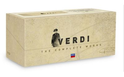 Musik Klassik: Anlässlich des 200. Geburtstages von Giuseppe Verdi wurden erstmalig seine Werke in einer Box vereint - "VERDI: SÄMTLICHE WERKE"