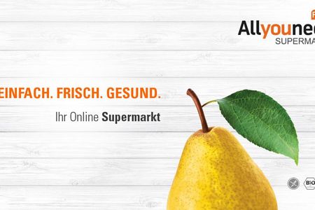 Allyouneed Fresh - Lebensmittel online kaufen