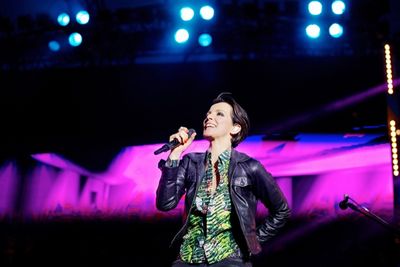 Nena gibt Konzert beim 1. Picknick Concert