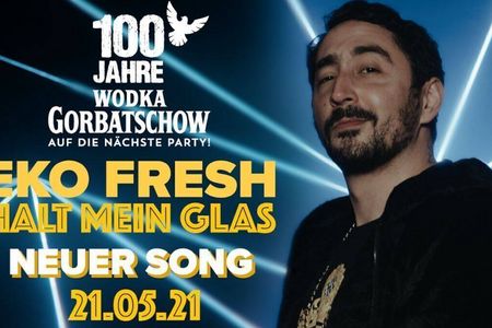 Kooperieren seit 3 Jahren: Eko Fresh und die Wodka-Marke Gorbatschow