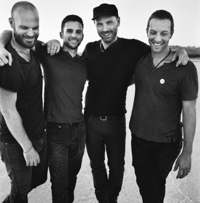 Coldplay sind erfolgreiche Musiker Coldplay sind erfolgreiche Musiker