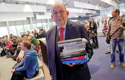 Dennis Scheck auf der Buchmesse Frankfurt 2015