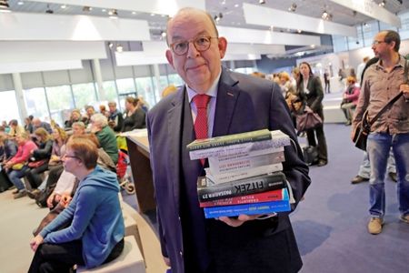 Dennis Scheck auf der Buchmesse Frankfurt 2015