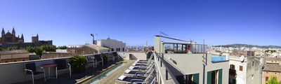 Reisen Mallorca Kurztrip Ausblick Dachterrasse