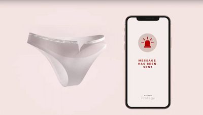 Dieser intelligente Slip kann via App einen Notruf absetzen