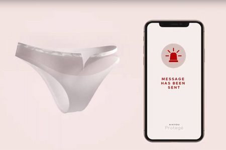 Dieser intelligente Slip kann via App einen Notruf absetzen