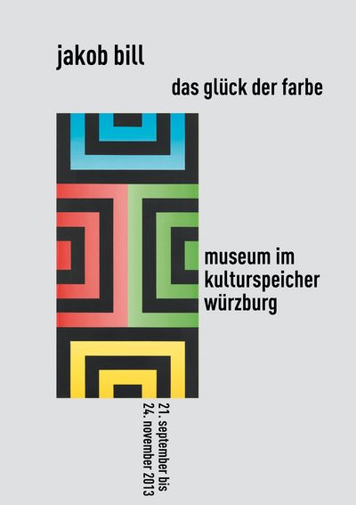 Jakob Bill - das glueck der farbe neue ausstellung im Museum im Kulturspeicher