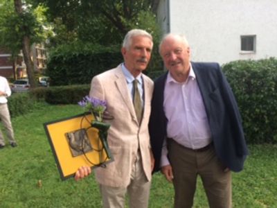 Der Koelner Proustforscher und-sammler Prof Dr. Reiner Speck wurde in Koeln für sein Werk geehrt