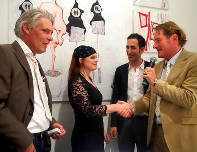 Barbara Rapp erhielt 2011 von Gottfried Boehmer Martin Joergens und Afschin Fatemi den Kaiserswerther Kunstpreis