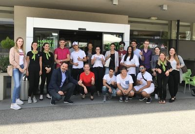 Zu den Lehrlingsdays 2018 trafen sich die Auszubildenden im Harry’s Home Hotel Linz