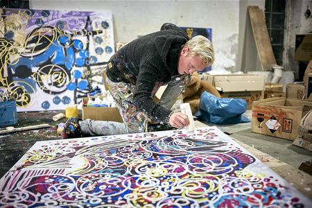 Leon Loewentraut auf der art Karlsruhe