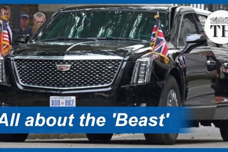 Donald Trumps Staats-Limousine ist mit Reifen von Goodyear ausgestattet