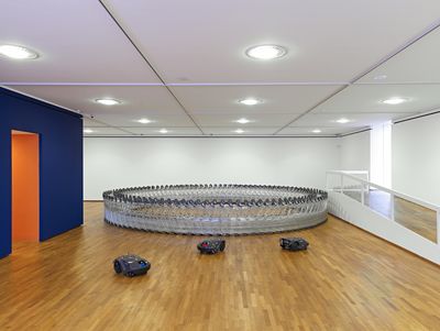 Ausstellung  in Saarbrücken: Eberhard Bosslet – Dingsda - Neun Großinstallationen mit dreißig Einzelprojekten an sechs Orten und in drei Museen der Stiftung Saarländischer Kulturbesitz bis zum 20.5.2013