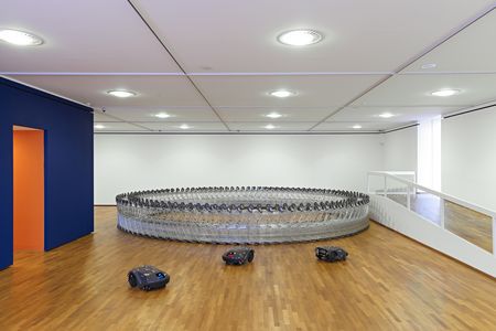 Ausstellung  in Saarbrücken: Eberhard Bosslet – Dingsda - Neun Großinstallationen mit dreißig Einzelprojekten an sechs Orten und in drei Museen der Stiftung Saarländischer Kulturbesitz bis zum 20.5.2013