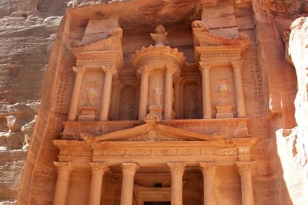 Reisen Jordanien Petra Schatzhaus