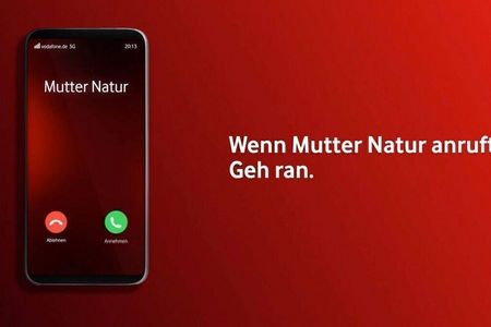 Wenn Mutter Natur anruft, dann geht Vodafone ran: Ab sofort setzt der Telkokonzern auf erneuerbare Energien