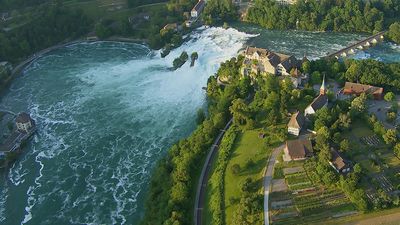 Film Rheingold Rhein von oben
