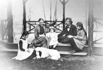 Reisen Mark Twain Haus Twain mit seiner Familie Reisen Mark Twain Haus Twain mit seiner Familie