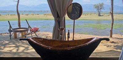 Reisen Wilderness Safaris Badewanne