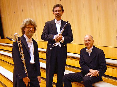 Zu Gast beim Lunchkonzert: Das baermann-trio