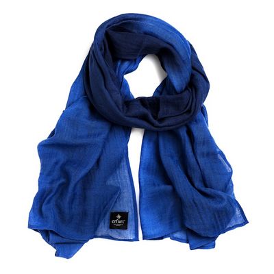 Schal blau